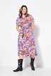 Robe maxi oversize, imprimé cachemire