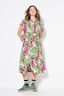 Maxi-jurk, oversized, jungle-print