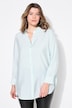 Skjortebluse, lige form, striber