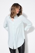 Skjortebluse, lige form, striber