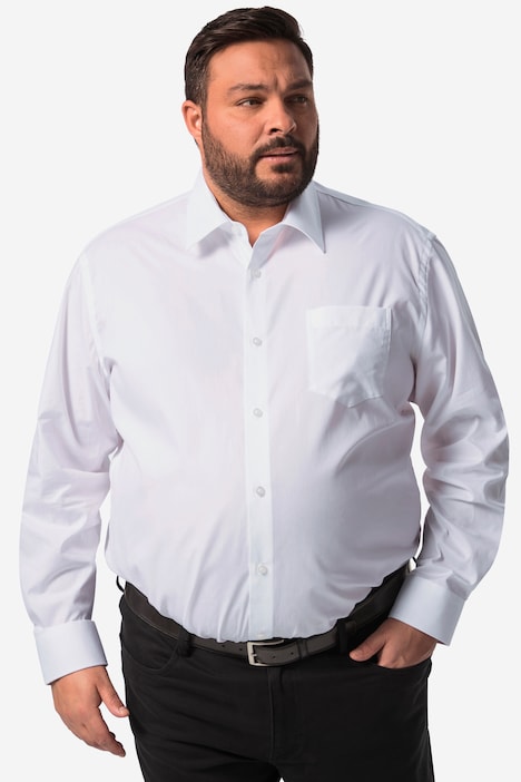 Men+ Businesshemd, Langarm, Easy Care, Kentkragen, Comfort Fit, bis 8 XL