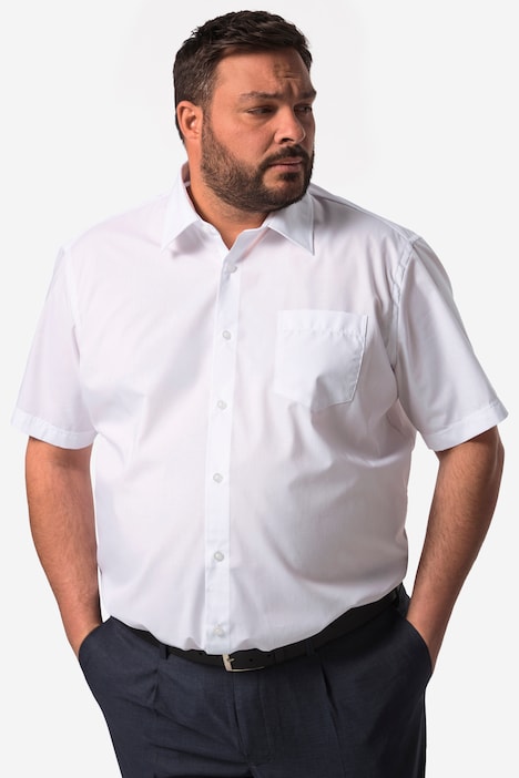 Men+ Businesshemd, Halbarm, Easy Care, Kentkragen, Comfort Fit, bis 8 XL