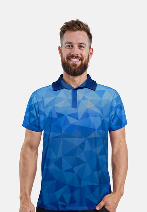 Funktions-Poloshirt Polygon