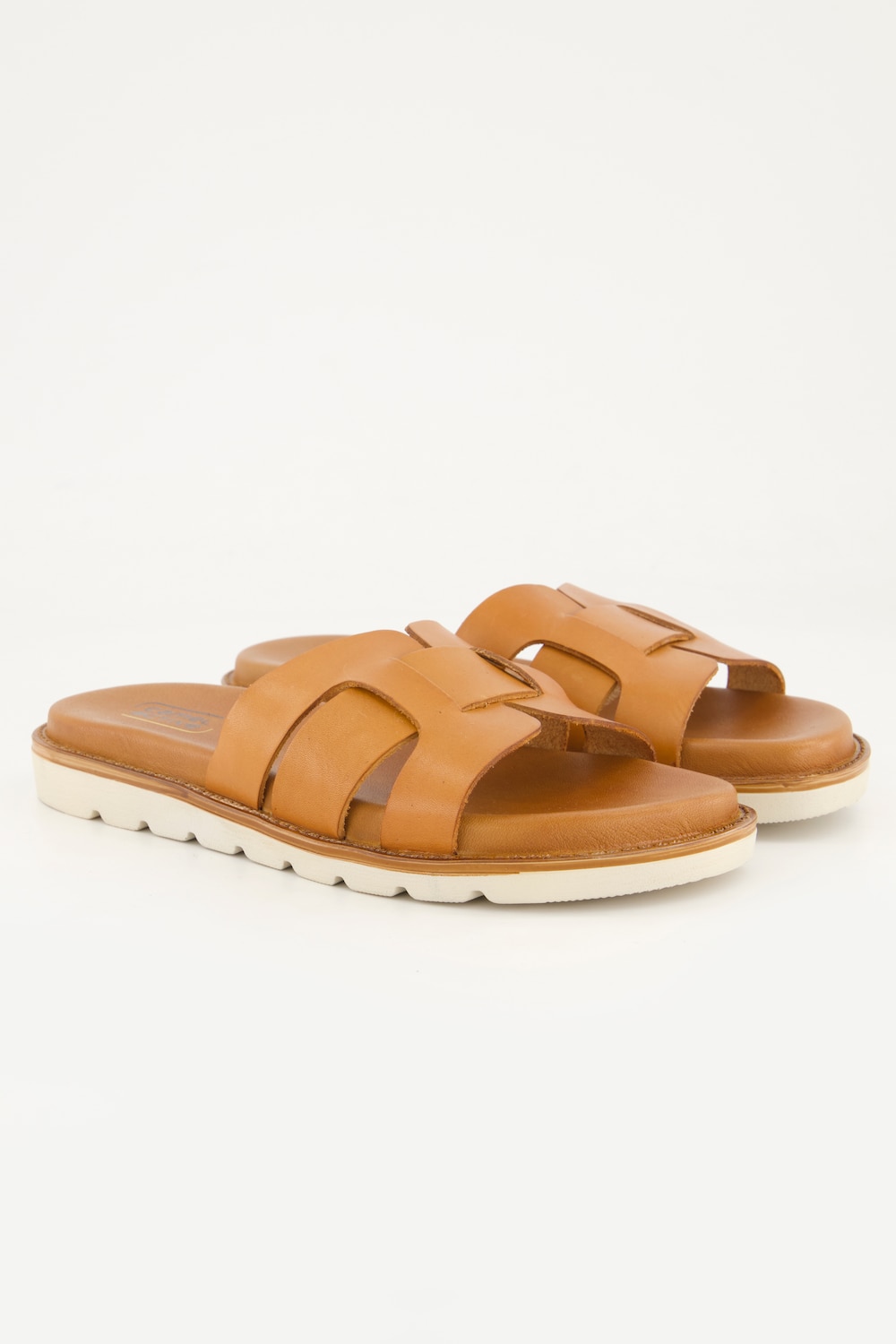 Leder-Sandalen, Damen, rot, Größe: 39, Leder, Ulla Popken