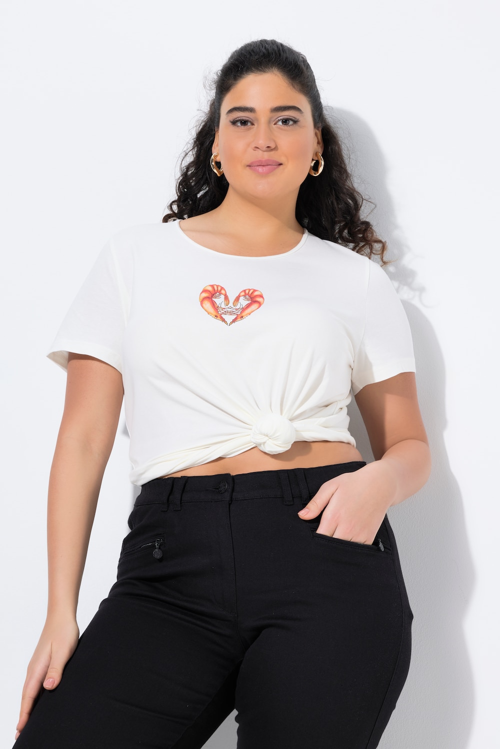 T-Shirt, Scampis, Classic, Rundhals, Halbarm