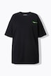 T-shirt dal taglio oversize con stampa fluo sul retro