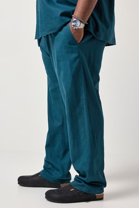 STHUGE Leinenmix-Schlupfhose, Elastikbund, bis 8 XL