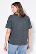 T-shirt oversize, imprimé, délavage acid washed