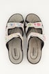 Jomos sandalen, bloemen, klittenband, wijdte H