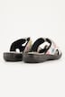 Jomos sandalen, bloemen, klittenband, wijdte H