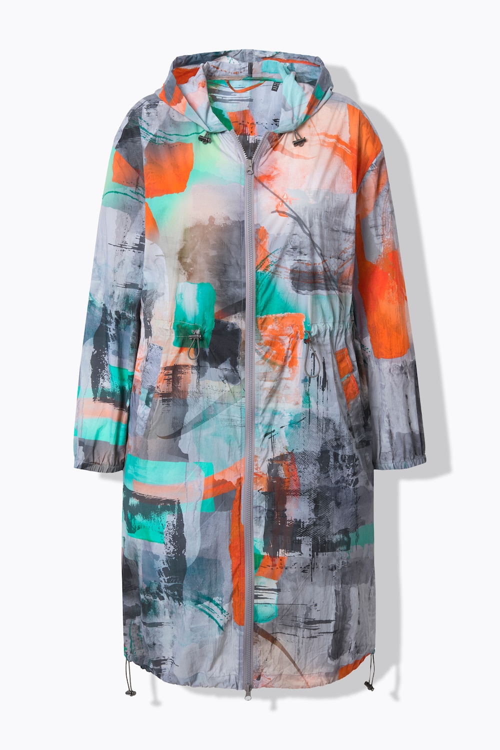 Stora storlekar Kappa, Dam, grå, storlek: 54, Polyester, Angel of Style