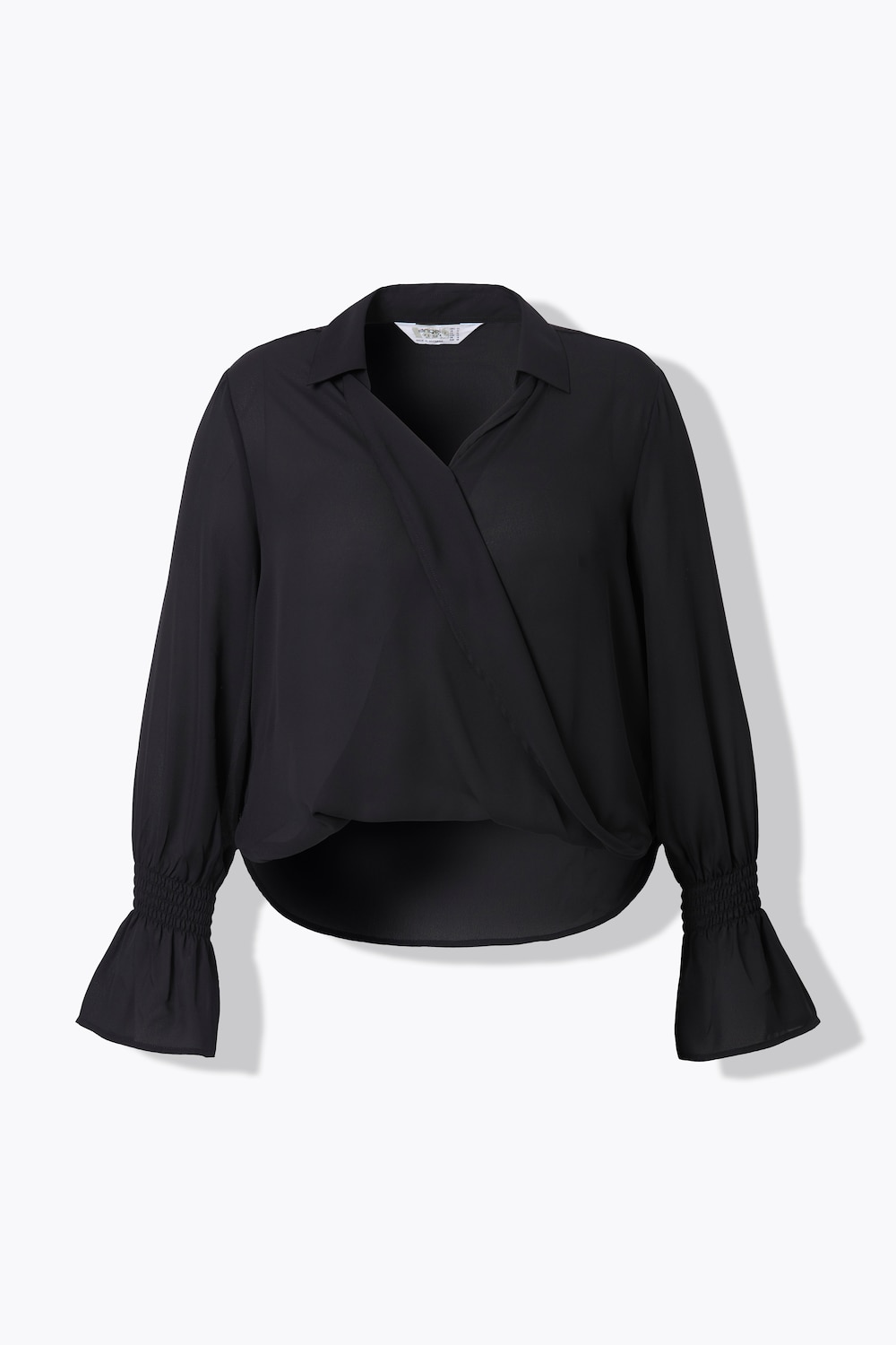 Stora storlekar Blus, Dam, svart, storlek: 50, Polyester, Angel of Style