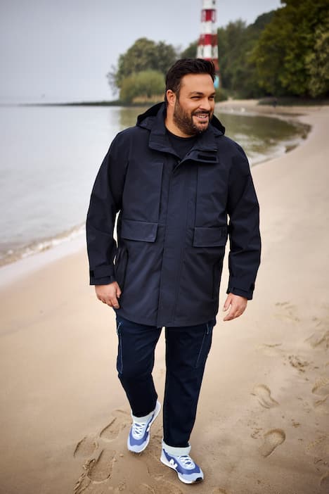 Men+ Regenjacke, Funktion, Kapuze, bis 8 XL