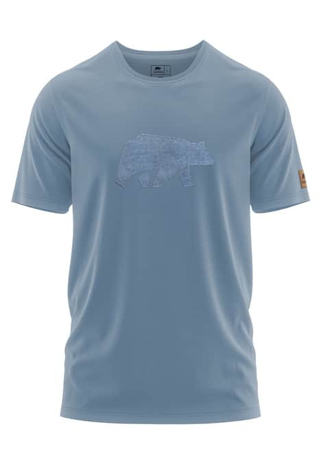 T-Shirt mit Denim Brustlogo