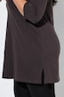 Longshirt, A-lijn, ronde hals, 3/4-mouwen