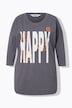 T-shirt, boxy fit, Happy, vintage look
