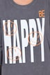T-shirt, boxy fit, Happy, vintage look