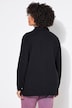 Bluse, oversized, musselin, lange ærmer