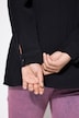 Bluse, oversized, musselin, lange ærmer