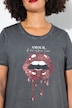 T-shirt, comfort fit, lippenmotief