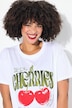 T-shirt, coupe Boxy Fit, motif cerises