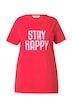 Tričko, A střih, nápis HAPPY