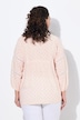 Bluse, Kaktus, A-Linie, 3/4-Arm, Spitze