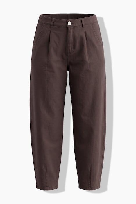 Ballon-Jeans, 5-Pocket, elastischer Twill