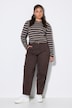 Ballon-Jeans, 5-Pocket, elastischer Twill