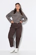 Ballon-Jeans, 5-Pocket, elastischer Twill