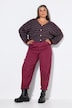 Ballon-Jeans, 5-Pocket, elastischer Twill