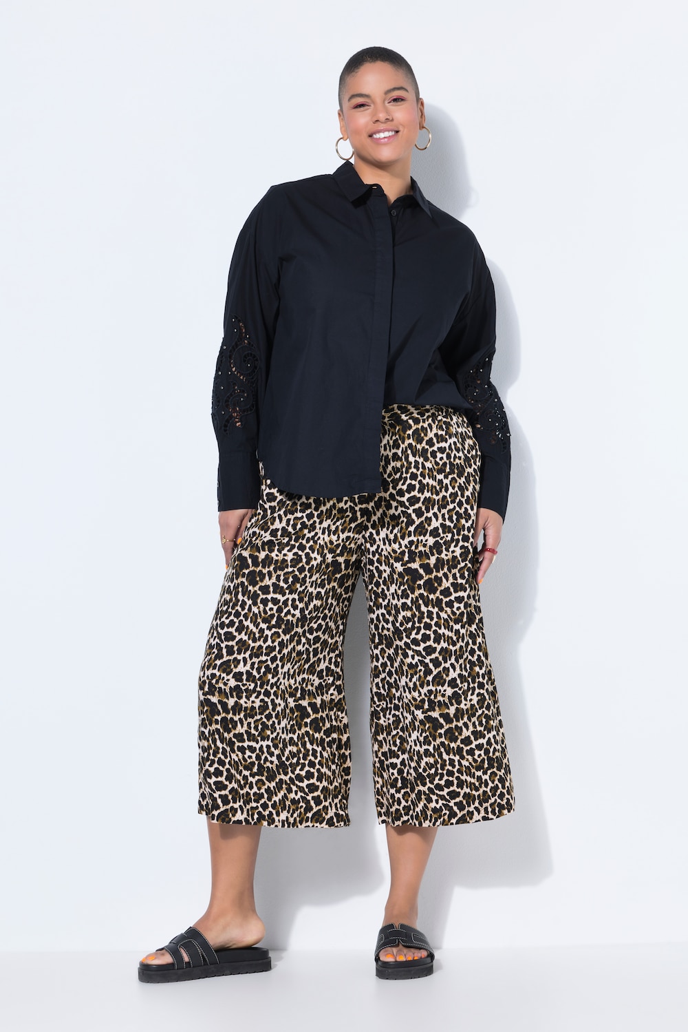 Culotte, very Wide Legs, Leo, High Waist Shape