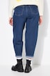 Ballonjeans, donker denim, high waist, 5-pocket