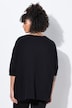 Bluse, oversized, muslin, 3/4-lange ærmer