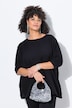 Bluse, oversized, muslin, 3/4-lange ærmer