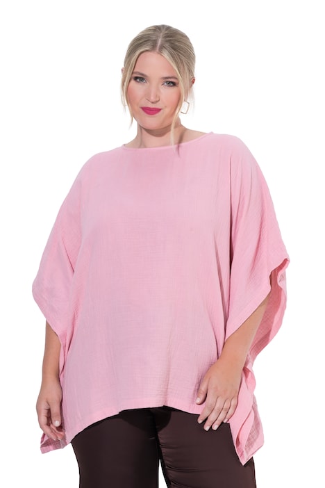 Halenka, oversize, mušelín, 3/4 rukávy