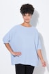 Bluse, oversized, muslin, 3/4-lange ærmer
