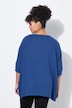 Bluse, oversized, muslin, 3/4-lange ærmer