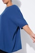 Bluse, oversized, muslin, 3/4-lange ærmer