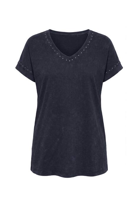 Tričko, Comfort střih, ozdobné nýty