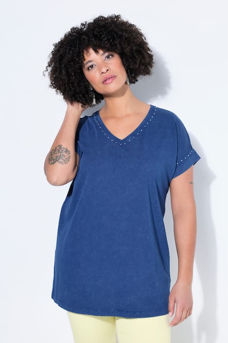 T-shirt, comfort fit, sierstuds