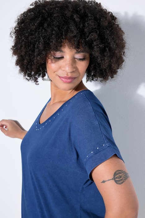 T-shirt, comfort fit, sierstuds