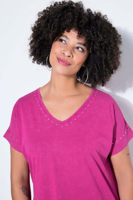 T-shirt, comfort fit, sierstuds