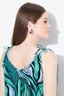 Jersey jumpsuit, jungle, bindbandjes, biologisch katoen