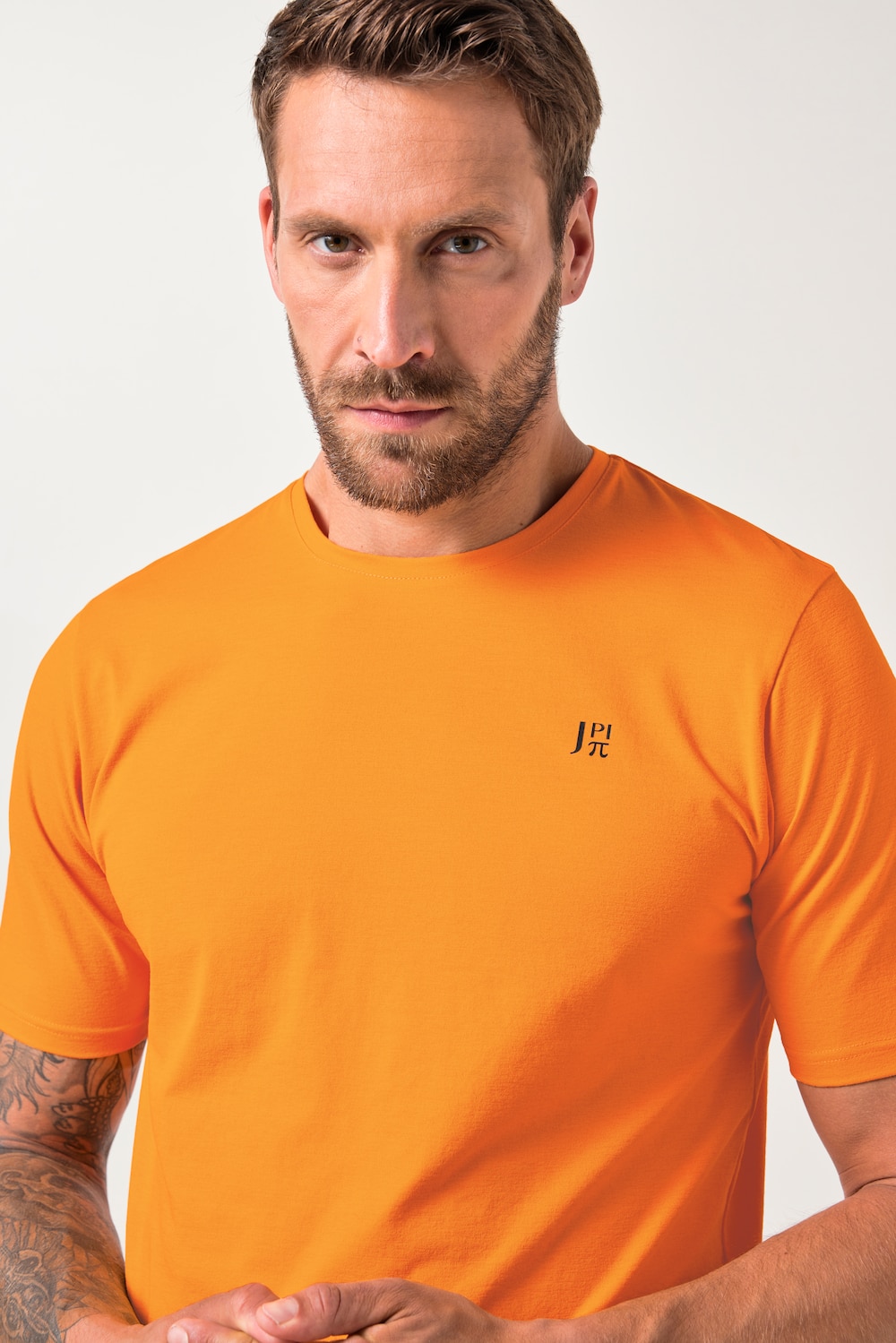 Stora storlekar Funktionströja, Her, orange, storlek: XL, Polyester, JAY-PI