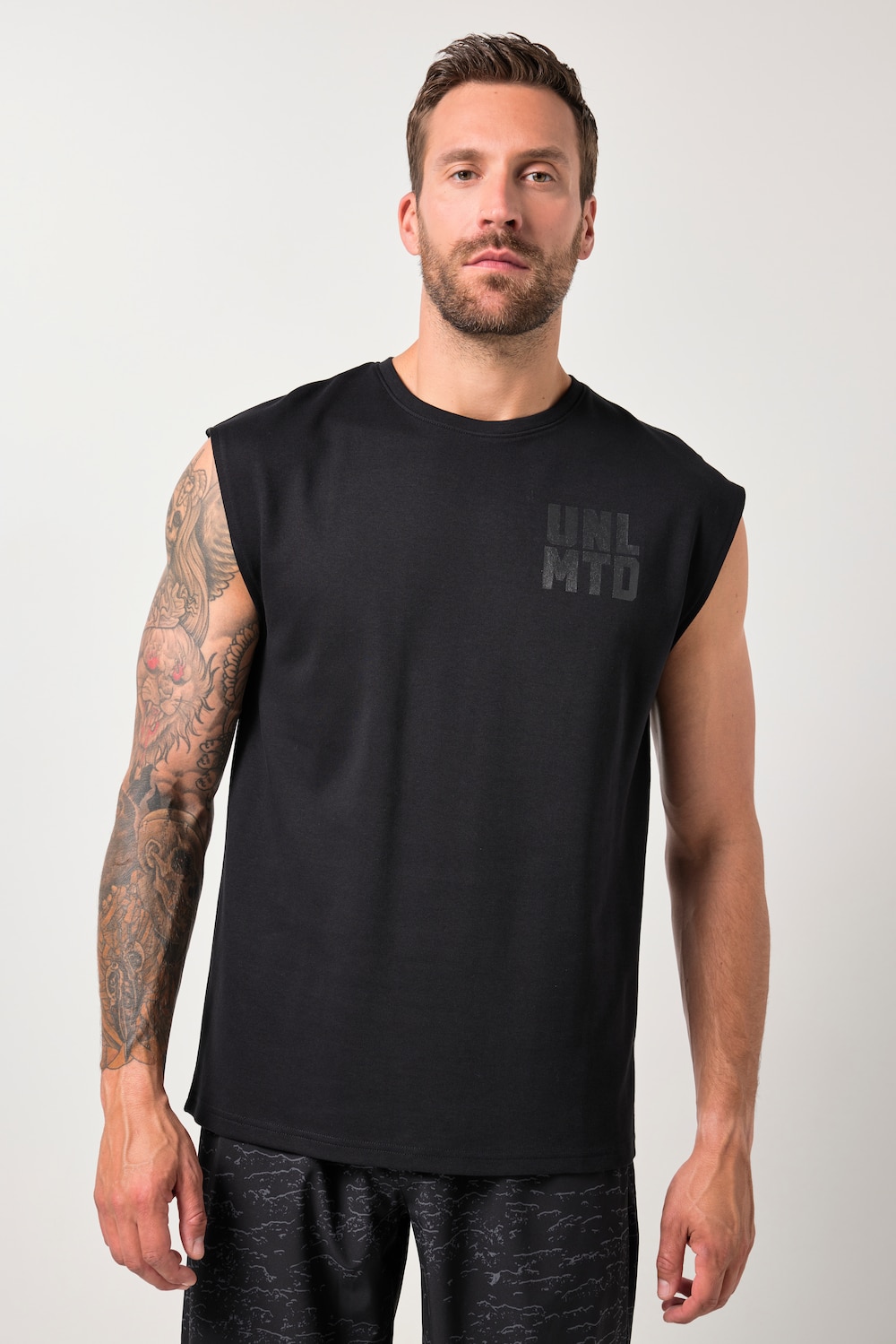 JAY-PI tanktop, fitness, oversized, borstprint, tot 7XL