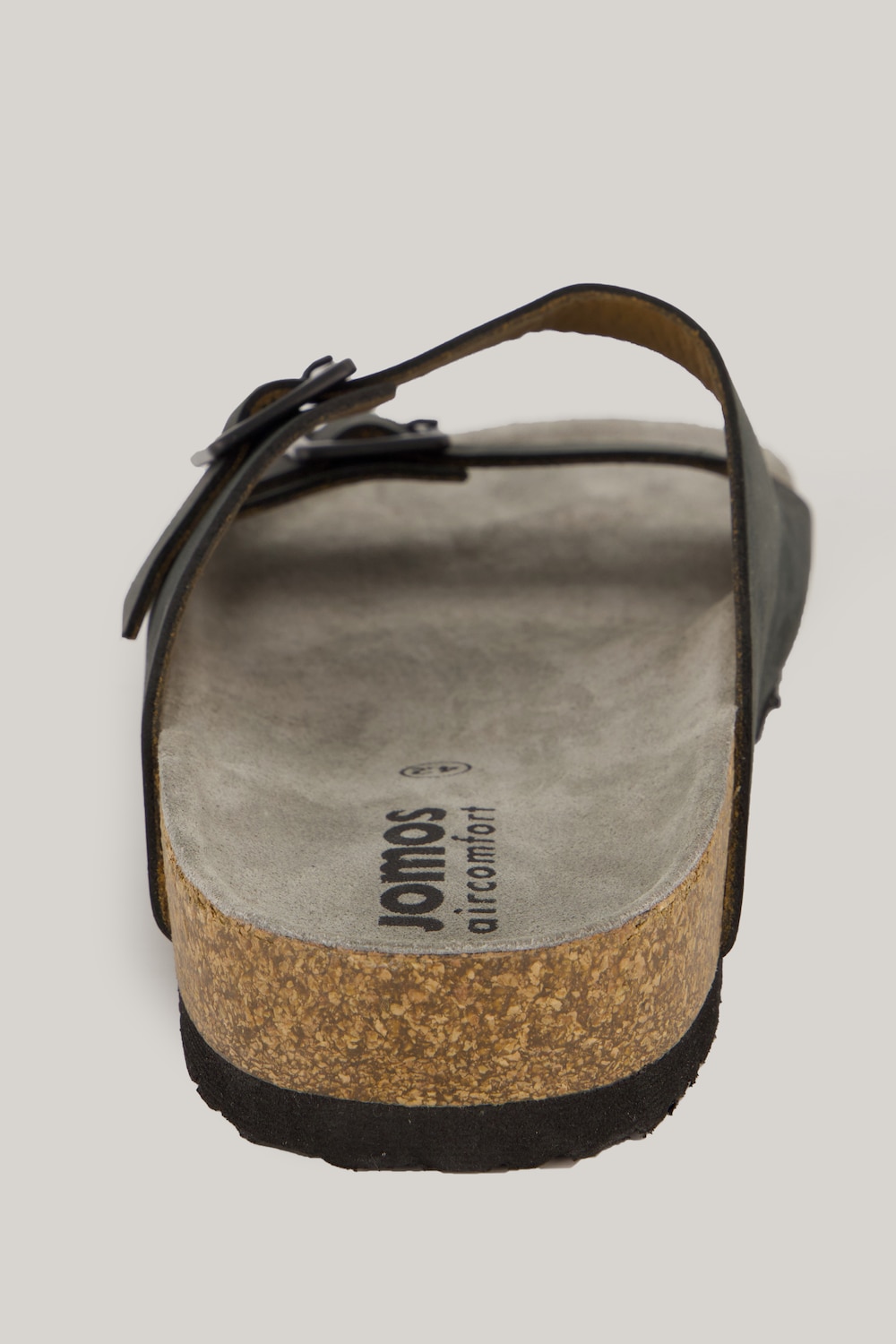 Stora storlekar Slip-ins, Her, svart, storlek: 46, Läder, JP1880