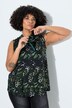 Bluse, ärmellose A-Linie, Animalmuster
