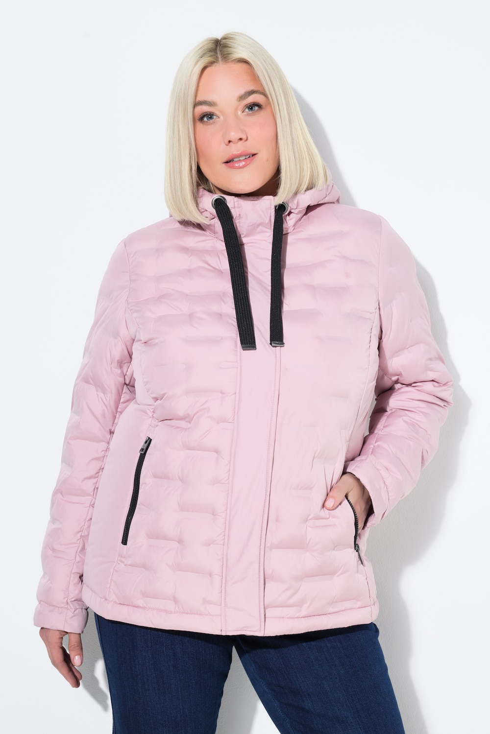 Große Größen HYPRAR Funktions-Steppjacke, Damen, rosa, Größe: 46/48, Ulla Popken