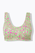 Top de bikini, leopardo, rellenos blandos